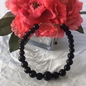 Black necklace